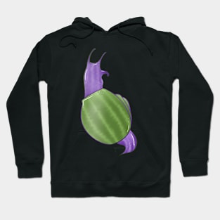 Genderqueer Pride Snail Hoodie